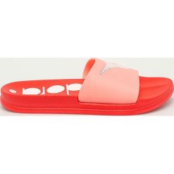Diadora - Klapki Canaria. Pomarańczowe klapki damskie Diadora, bez wzorów, z materiału, bez obcasa, na obcasie. W wyprzedaży za 69,90 zł.