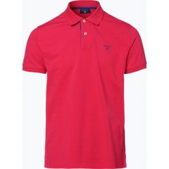 Gant - Męska koszulka polo – Rugger, różowy. Czerwone koszulki polo GANT, l, z bawełny. Za 349,95 zł.