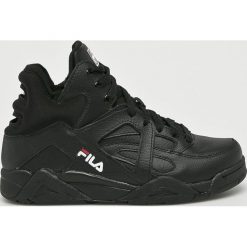 Fila - Buty Cage Mid. Białe buty sportowe damskie Fila, bez wzorów, ze skóry, sportowe. W wyprzedaży za 399,90 zł.