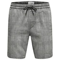ONLY&SONS Męskie szorty Linus Check Short z Gw 3788 Noos Phantom (rozmiar L). Spodenki i szorty męskie Only&Sons, m, bez wzorów, krótkie. W wyprzedaży za 93,00 zł.
