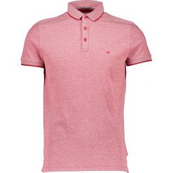 Koszulka polo w kolorze czerwonym. Czerwone koszulki męskie Wrangler, m, bez wzorów, z bawełny, bez rękawów. W wyprzedaży za 65,95 zł.