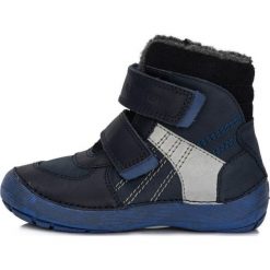 D-D-step buty zimowe chłopięce 25 niebieski. Niebieskie buty chłopięce zimowe D-D-Step, na rzepy. Za 219,00 zł.
