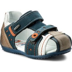 Sandały LASOCKI KIDS - CI12-MOCCA-24 Niebieski. Niebieskie sandały chłopięce marki Lasocki Kids, z nubiku. Za 79,99 zł.
