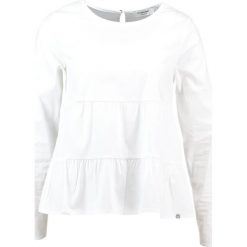 Bluzki asymetryczne: Rich & Royal PEPLUM Bluzka white