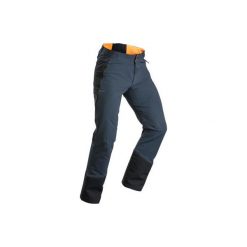 Spodnie turystyczne SH520 X-Warm męskie. Szare spodnie męskie QUECHUA, na zimę, m, bez wzorów, z elastanu. Za 229,99 zł.