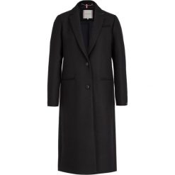 Płaszcz przejściowy TOMMY HILFIGER Essential Classic WW0WW25739. Czarne płaszcze damskie TOMMY HILFIGER, m, bez wzorów, z wełny. W wyprzedaży za 1049,00 zł.