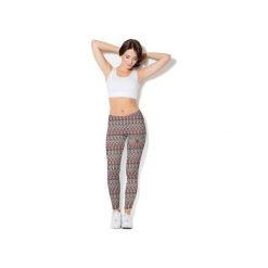 Legginsy CP-012 263. Legginsy sportowe damskie Colour pleasure, xl, bez wzorów, z dzianiny, na fitness i siłownię. Za 109,00 zł.