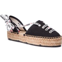 Espadryle LOVE MOSCHINO - JA10253G07JJ0000 Nero. Espadryle damskie Love Moschino. W wyprzedaży za 399,00 zł.