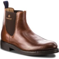 Sztyblety GANT - Oscar 17651904 Cognac G45. Pomarańczowe sztyblety męskie GANT, ze skóry, bez zapięcia. W wyprzedaży za 399,00 zł.