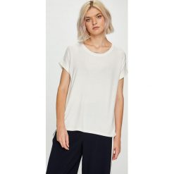 Haily's - Top Alida. Białe bluzki damskie marki Haily's, s, z elastanu, casualowe, z okrągłym kołnierzem, z krótkim rękawem. W wyprzedaży za 34,90 zł.
