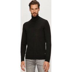 Strellson - Sweter. Czarne swetry męskie Strellson, xl, bez wzorów, z wełny, z golfem, bez kaptura. Za 449,90 zł.