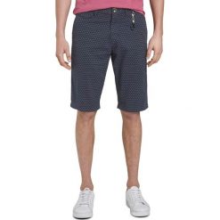 Tom Tailor Szorty Niebieski. Niebieskie spodenki i szorty męskie Tom Tailor, w grochy, z elastanu. Za 187,95 zł.