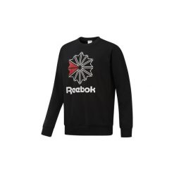 Bluzy Reebok Classic Bluza Classic Big Iconic Crewneck Sweatshirt. Czarne bluzy męskie Reebok Classic, s, bez wzorów, bez kołnierzyka, bez rękawów, bez kaptura. Za 229,00 zł.