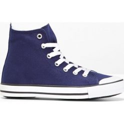 Wysokie sneakersy bonprix niebieski. Niebieskie buty sportowe damskie bonprix, bez wzorów, sportowe. Za 37,99 zł.