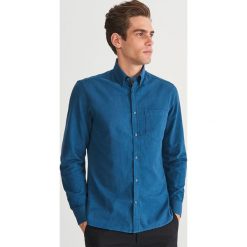 Koszula regular fit - Turkusowy. Niebieskie koszule męskie marki Reserved, m. Za 119,99 zł.