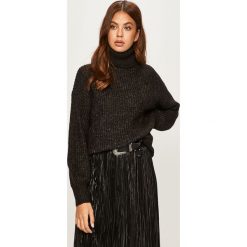 Noisy May - Sweter. Żółte swetry damskie Noisy May, s, bez wzorów, z elastanu, bez rękawów, bez kaptura. W wyprzedaży za 99,90 zł.