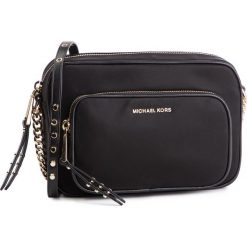 Torebka MICHAEL MICHAEL KORS - Leila 32S9LI1M3C Black. Czarne listonoszki damskie MICHAEL Michael Kors, bez wzorów, z materiału, bez dodatków. Za 869,00 zł.