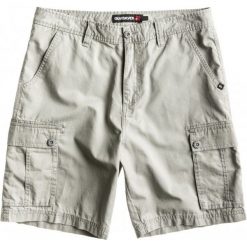 Quiksilver Spodenki Bass Cargo 20 M Wkst skt0 30. Szare spodenki sportowe męskie Quiksilver, z bawełny, klasyczne. Za 115,00 zł.