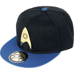 Star Trek Science Logo Czapka Snapback czarny/niebieski. Czarne czapki z daszkiem damskie marki Star Trek, z aplikacjami. Za 62,90 zł.