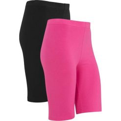 Cellbes Spodenki kolarskie 2 Pack czerwonoróżowy czarny female czerwony/różowy/czarny 58/60. Różowe legginsy damskie Cellbes, z gumy, eleganckie. Za 89,00 zł.