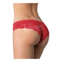 Figi Tanga Panty Czerwone. Czerwone panty damskie Julimex, bez wzorów. Za 24,90 zł.