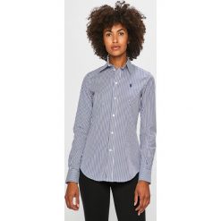 Polo Ralph Lauren - Koszula. Niebieskie koszulki damskie polo z elastanu, casualowe, polo. W wyprzedaży za 299,90 zł.