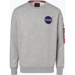 Alpha Industries - Męska bluza nierozpinana, szary. Szare bluzy męskie Alpha Industries, m, z aplikacjami, bez kołnierzyka, bez rękawów, bez kaptura. Za 299,95 zł.