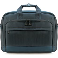 Torba na laptopa 85-3P-104-7. Szare torby na laptopa Wittchen, w paski, z materiału. Za 149,00 zł.