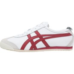 Onitsuka Tiger MEXICO Sneakersy niskie white/burgundy. Białe trampki i tenisówki damskie marki Onitsuka Tiger, ze skóry. Za 379,00 zł.