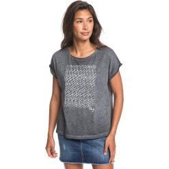 Roxy Summertime Happiness Koszulka Czarny. Czarne koszulki damskie Roxy, xs, z haftami, z bawełny, bez kołnierzyka, z krótkim rękawem. Za 157,95 zł.