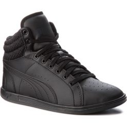 Sneakersy PUMA - Ikaz Mid V2 363713 02 Puma Black/Puma Black. Czarne półbuty damskie Puma, ze skóry ekologicznej. W wyprzedaży za 199,99 zł.