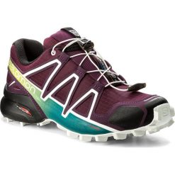 Buty sportowe damskie: Buty SALOMON - Speedcross 4 W 401361 23 V0 Dark Purple/White/Deep Lake