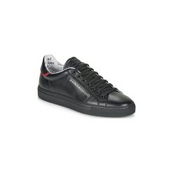 Buty John Galliano 8545. Czarne trampki męskie John Galliano, bez wzorów, bez zapięcia. Za 1079,00 zł.