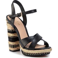 Espadryle ALDO - Eowalenna 63345428 97. Czarne espadryle damskie ALDO, z materiału. W wyprzedaży za 249,00 zł.
