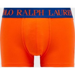 Polo Ralph Lauren - Bokserki. Pomarańczowe bokserki męskie Polo Ralph Lauren, bez wzorów, z elastanu. W wyprzedaży za 79,90 zł.