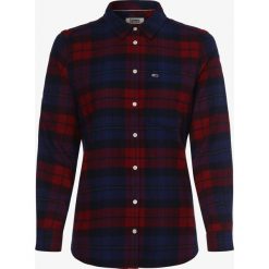 Tommy Jeans - Bluzka damska, czerwony. Czerwone bluzki damskie Tommy Jeans, xs, bez wzorów, z jeansu, bez kołnierzyka, bez rękawów. Za 279,95 zł.