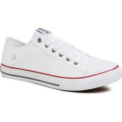 Trampki BIG STAR - DD174271 White 1. Białe trampki męskie BIG STAR, bez wzorów, z gumy, retro, bez zapięcia. Za 109,00 zł.