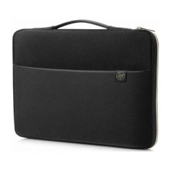 HP Torba Na Laptopa 15 Carry Sleeve 3Xd35Aa#Abb, Czarno-Złota. Żółte torby na laptopa HP, bez wzorów, eleganckie. Za 69,00 zł.