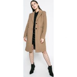Vero Moda - Płaszcz. Pomarańczowe kurtki damskie Vero Moda, s, bez wzorów, z poliesteru, klasyczne, bez kaptura. W wyprzedaży za 219,90 zł.