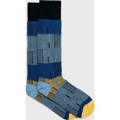 Happy Socks - Skarpety Dressed. Szare skarpetki męskie Happy Socks, bez wzorów, z elastanu. Za 79,90 zł.