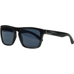 Quiksilver - Okulary przeciwsłoneczne The Ferris. Czarne okulary przeciwsłoneczne męskie marki Quiksilver, z materiału. Za 429,00 zł.