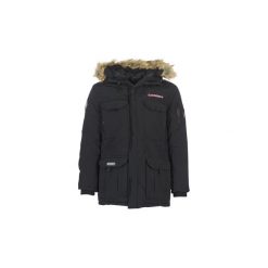 Kurtki ocieplane Geographical Norway BOTTLE-NOIR. Czarne kurtki męskie Geographical Norway, xl, bez wzorów, bez kaptura. Za 569,00 zł.