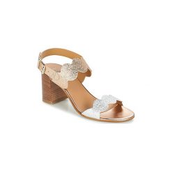 Sandały Lollipops BAGUE HEEL SANDAL. Żółte sandały damskie marki Lollipops. Za 351,20 zł.
