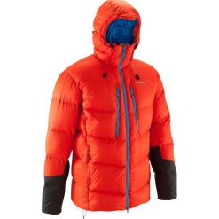 Kurtka puchowa alpinistyczna Makalu męska. Pomarańczowe kurtki męskie SIMOND, na zimę, m, bez wzorów, z materiału, bez kaptura. Za 599,99 zł.