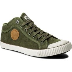 Trampki BIG STAR - AA174014 Khaki. Zielone półbuty męskie marki BIG STAR, na co dzień, bez wzorów, z gumy, klasyczne, bez zapięcia. Za 129,00 zł.