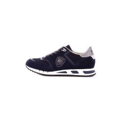 Buty Blauer 9SMEMPHIS06/SME. Niebieskie trampki męskie Blauer, bez wzorów, bez zapięcia. Za 458,10 zł.