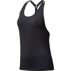 Reebok Podkoszulek Czarny. Czarne podkoszulki damskie Reebok, l, z elastanu. Za 97,95 zł.