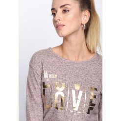 Różowa Bluzka Inside Voice. Czerwone bluzki asymetryczne Born2be, l, z długim rękawem. Za 34,99 zł.