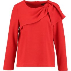 Bluzki asymetryczne: Cortefiel BLOUSE WITH SIDE BOW DETAIL Bluzka red