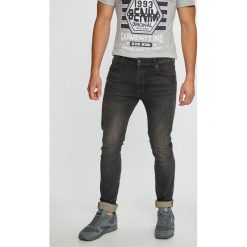 Jack & Jones - Jeansy. Szare jeansy męskie marki Jack & Jones, z elastanu. W wyprzedaży za 129,90 zł.